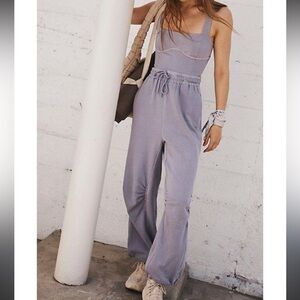 Free People Inbound onesie purple XS